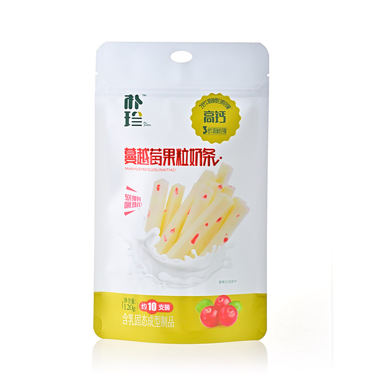 120g蔓越莓果粒奶条